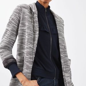 Topshop Boyfriend Cozy Sweater Blazer